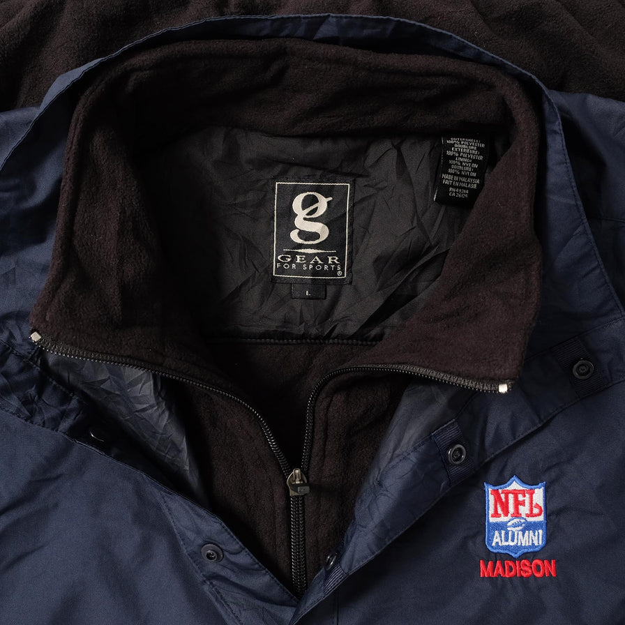 NFL Alumni Fleece Windbreaker Large 