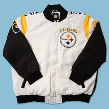 Pittsburgh Steelers Padded College Jacket XXLarge 