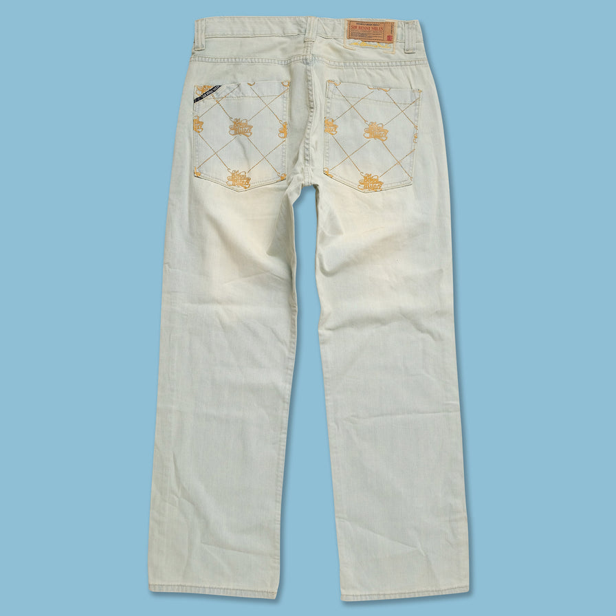 Y2K Sir Benni Miles Denim Pants 36x32 