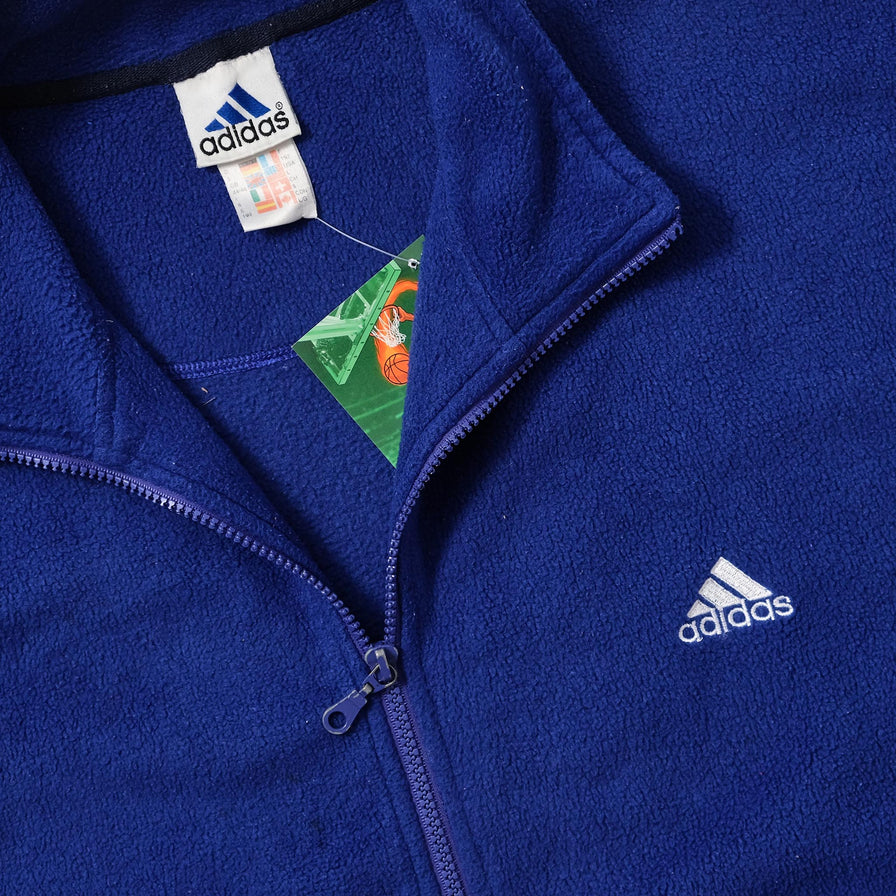 Vintage adidas Fleece Jacket Large 