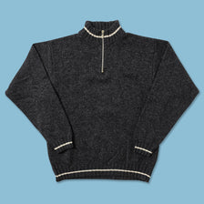 Vintage Levis Q-Zip Knit Sweater Small 