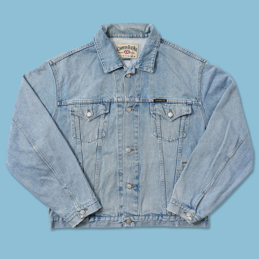 Vintage Carrera Blue Age Denim Jacket XLarge 