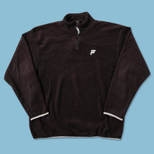 Vintage Fila Q-Zip Fleece Large 