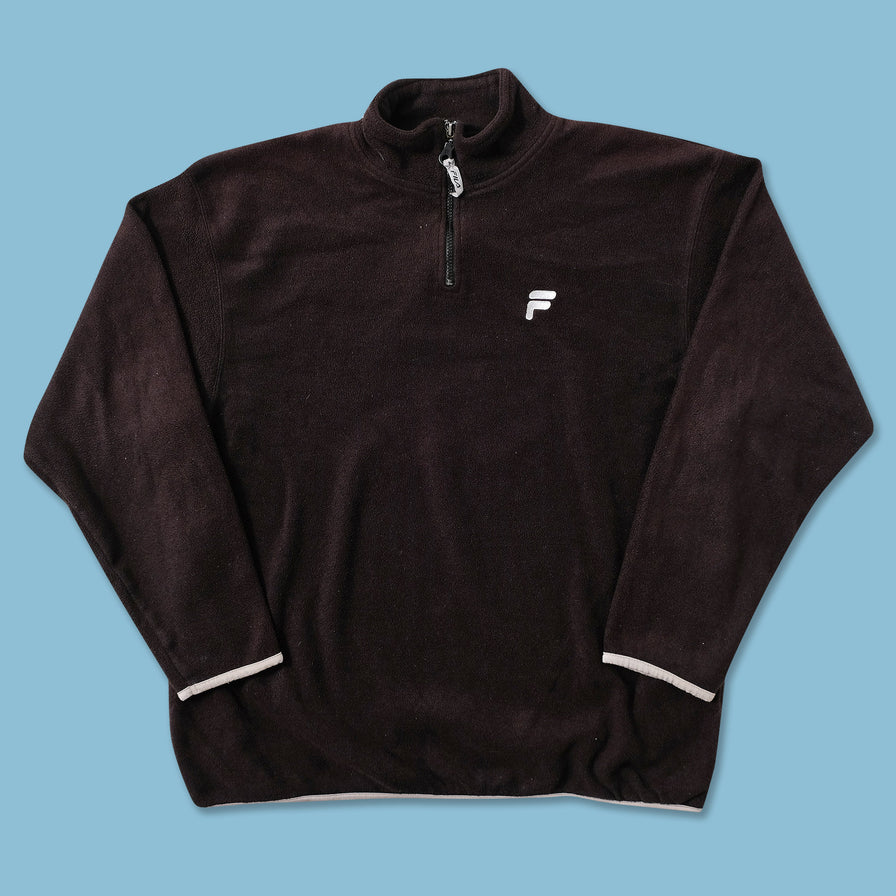 Vintage Fila Q-Zip Fleece Large 