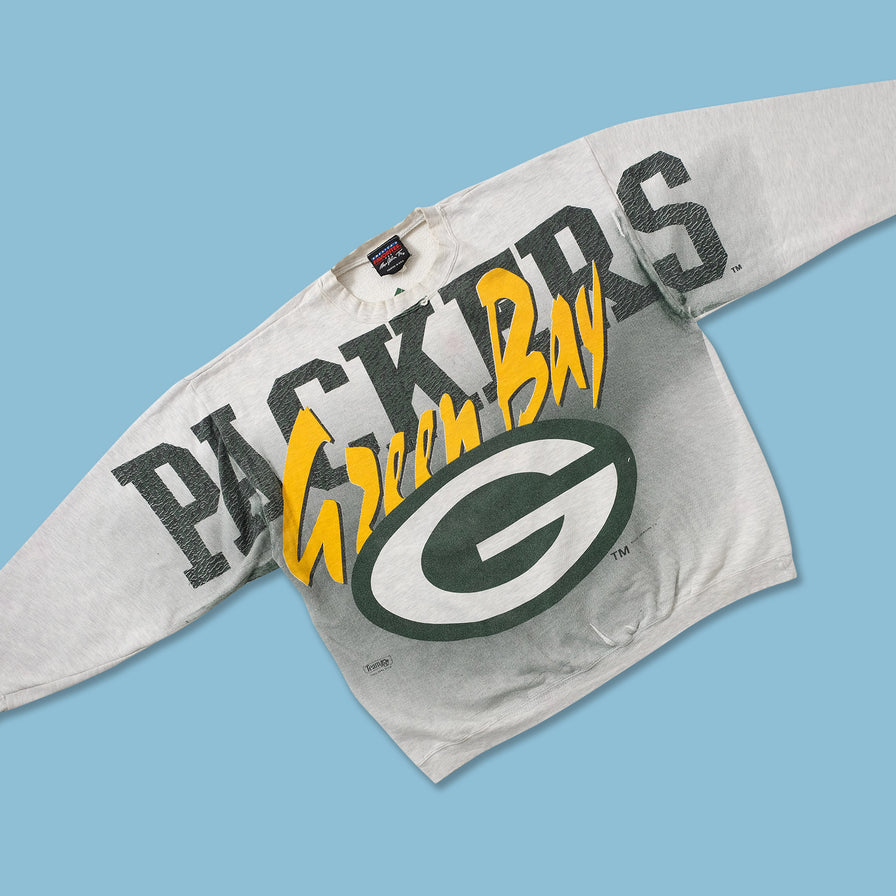 Vintage Green Bay Packers Sweater Large 