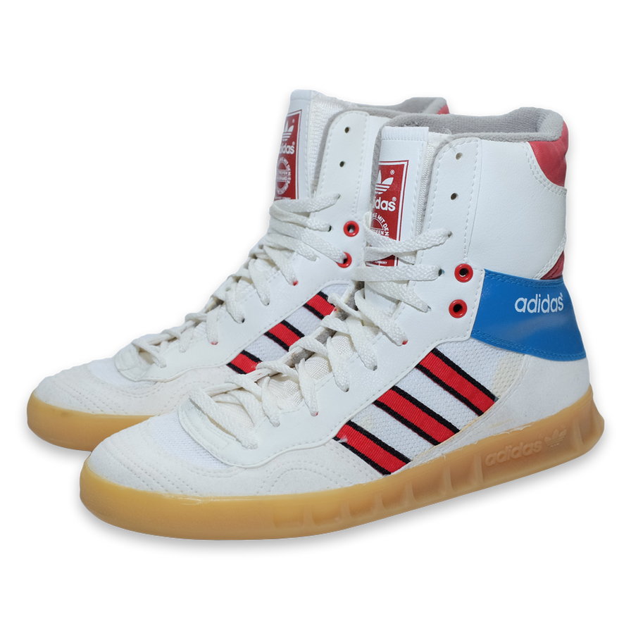 Vintage adidas Women's Handball WM Hi EU37.5 - Double Double Vintage