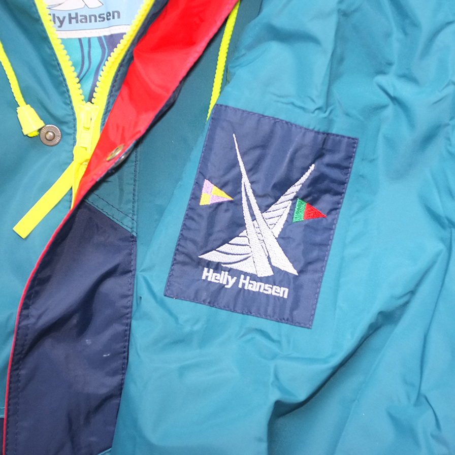Rare Vintage Helly Hansen Sailing Jacket Medium - Double Double Vintage