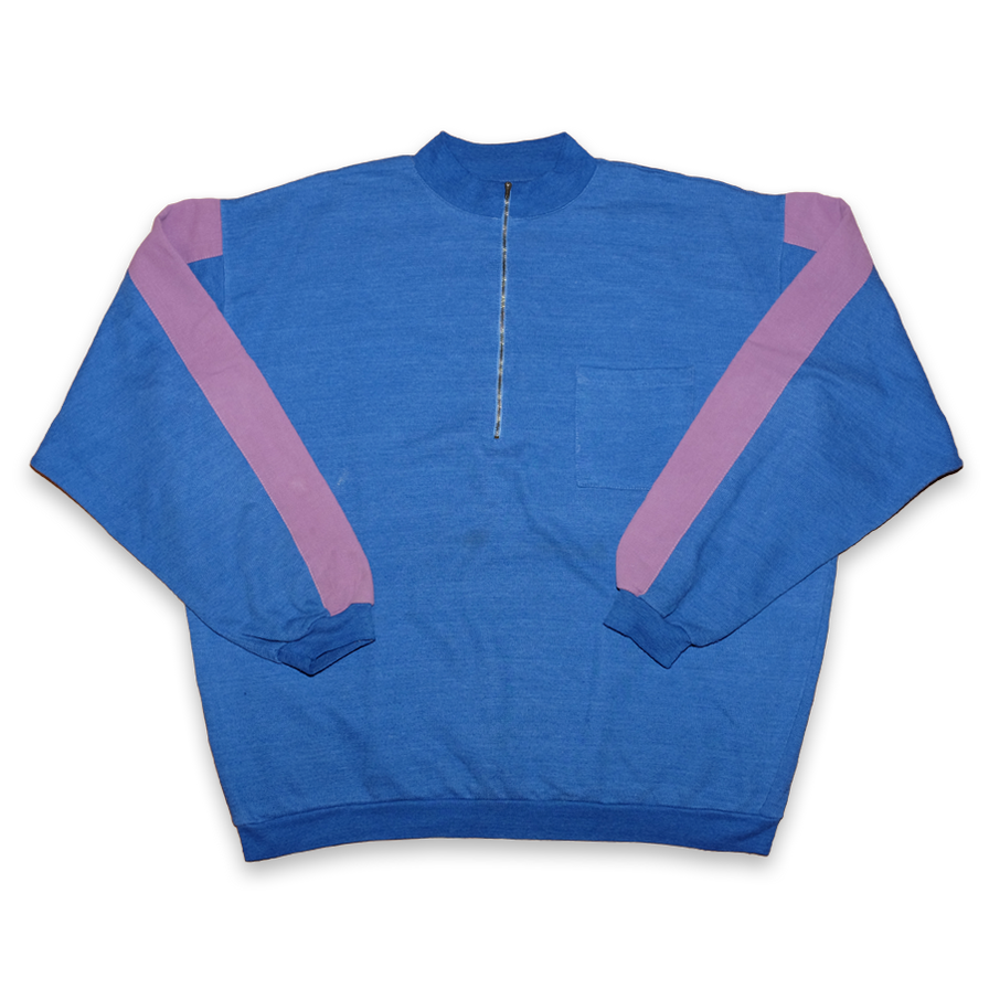 Vintage Half Zip Sweater Large - Double Double Vintage