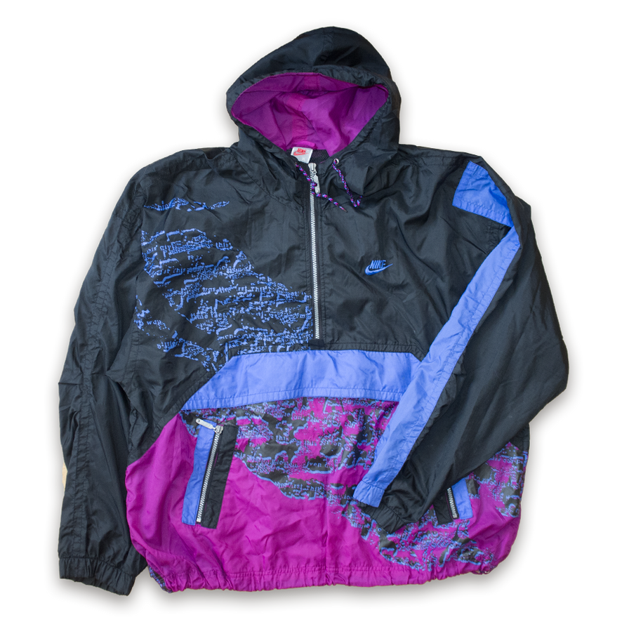 Rare Nike Windbreaker XLarge - Double Double Vintage