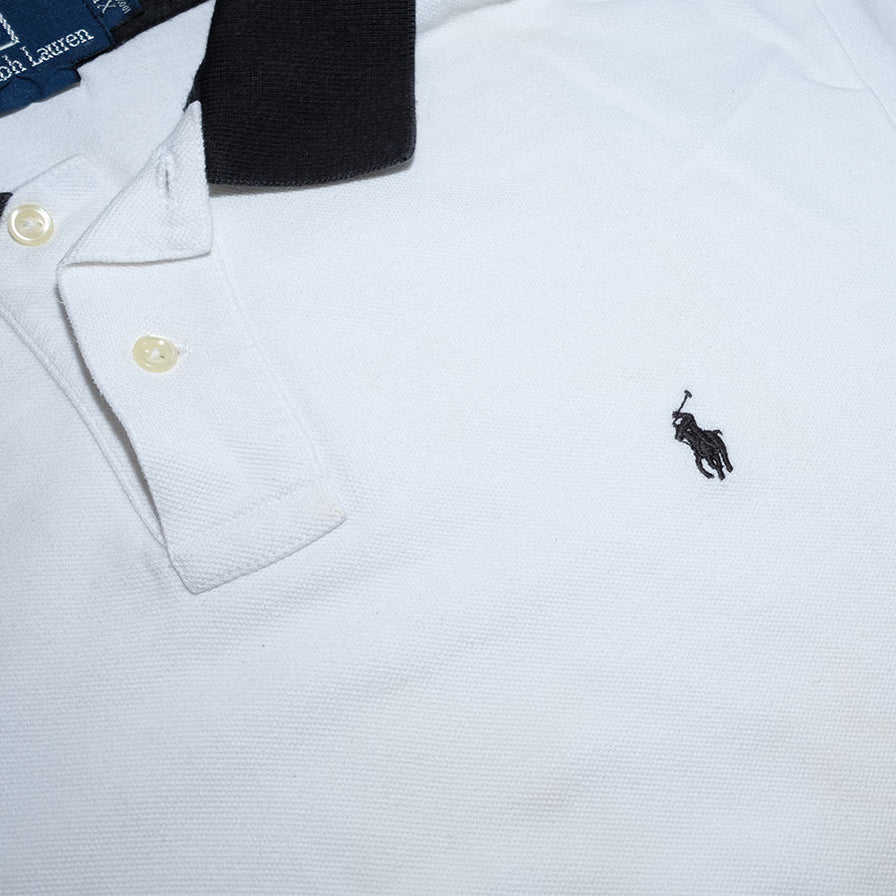 Ralph Lauren Long Polo Shirt Large / XLarge - Double Double Vintage