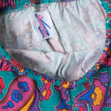Vintage Deadstock 90s Paisley Tack Pants Large
