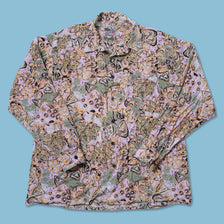 Vintage Floral Pattern Shirt Medium / Large