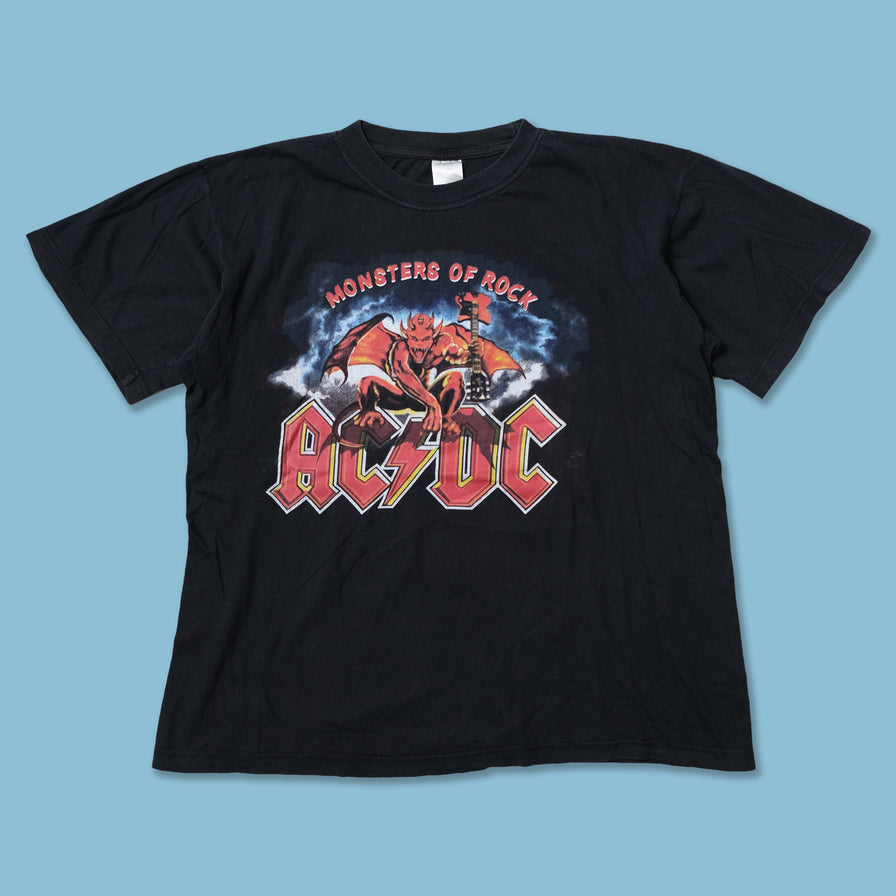 Vintage ACDC Monsters Of Rock T-Shirt Large