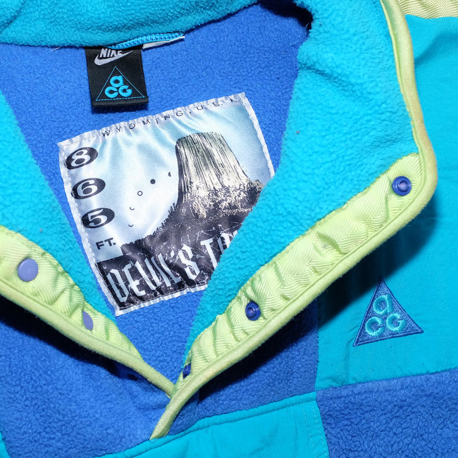Vintage Nike ACG Devils Tower Fleece Large / XLarge - Double Double Vintage