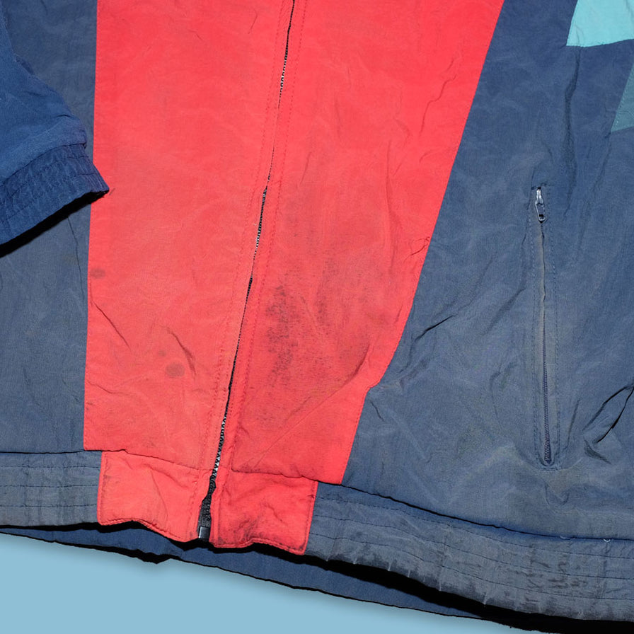 Vintage adidas Rainbow Track Jacket Large / XLarge - Double Double Vintage