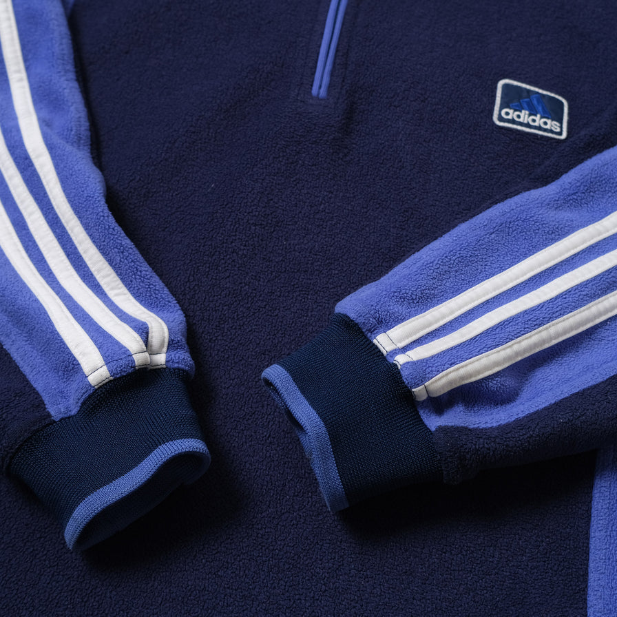 Vintage adidas Q-Zip Fleece Medium / Large