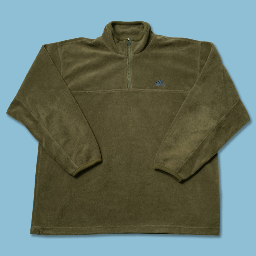 Vintage adidas Q-Zip Fleece Large / XLarge