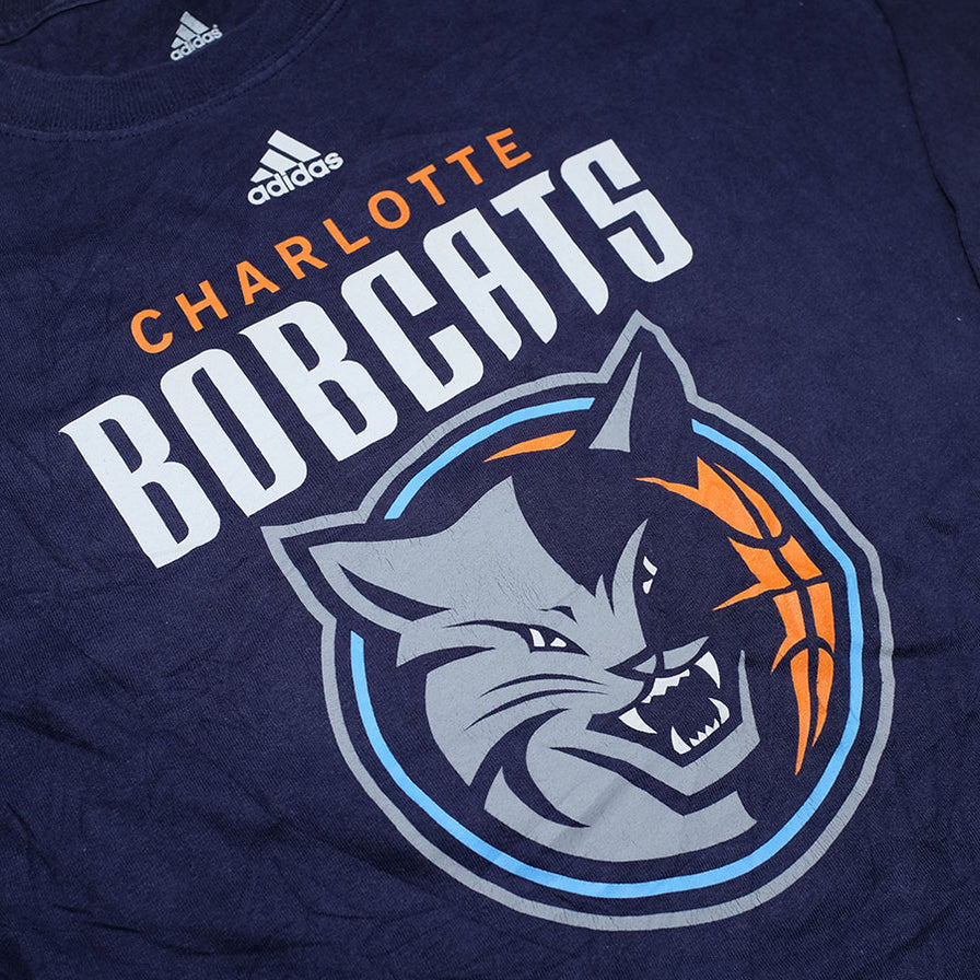 Vintage adidas Charlotte Bobcats Longsleeve Large / XLarge - Double Double Vintage