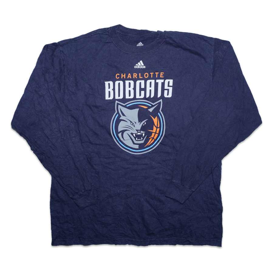 Vintage adidas Charlotte Bobcats Longsleeve Large / XLarge - Double Double Vintage