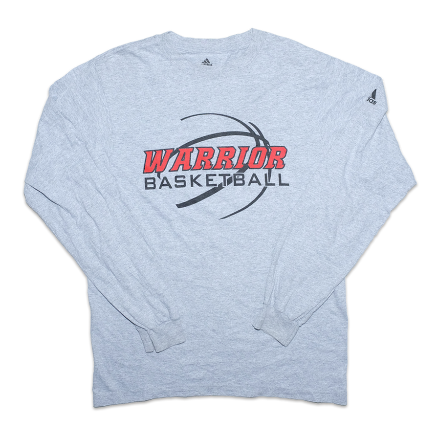 Vintage adidas Warriors Longsleeve Medium / Large - Double Double Vintage