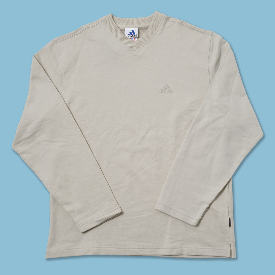 Vintage Deadstock adidas V-Neck Sweater Large / XLarge