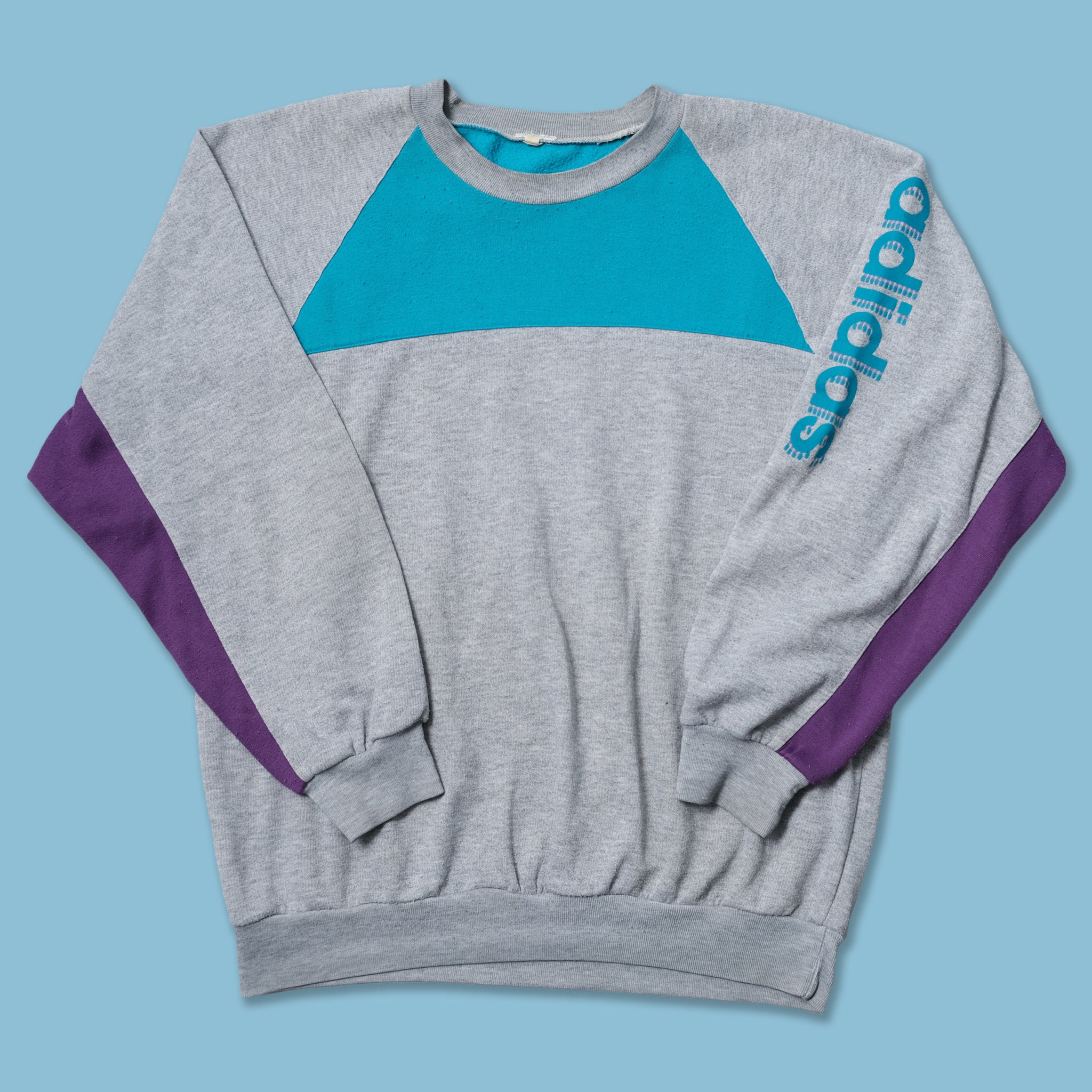 Adidas sweatshirt 90s on sale