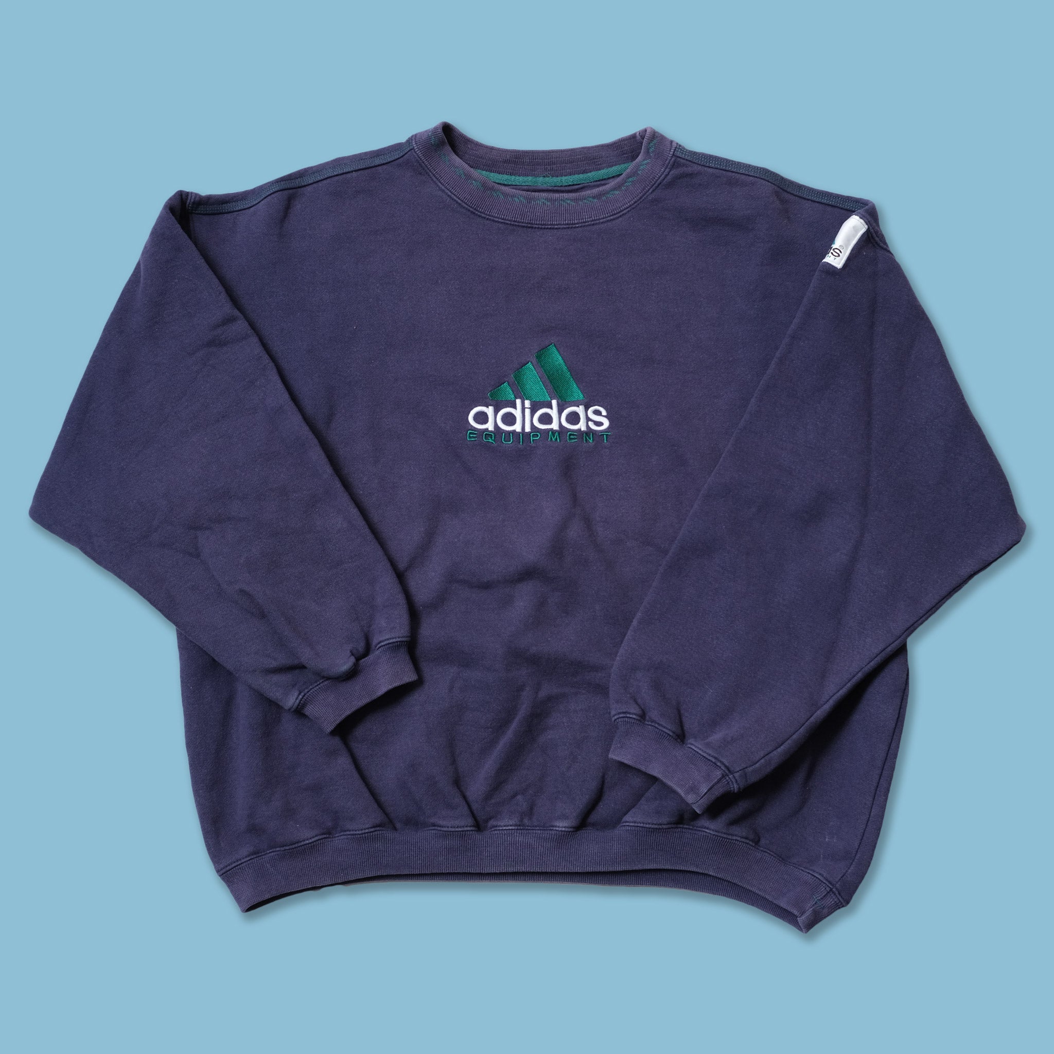 Vintage adidas Equipment Sweater Medium Double Double Vintage