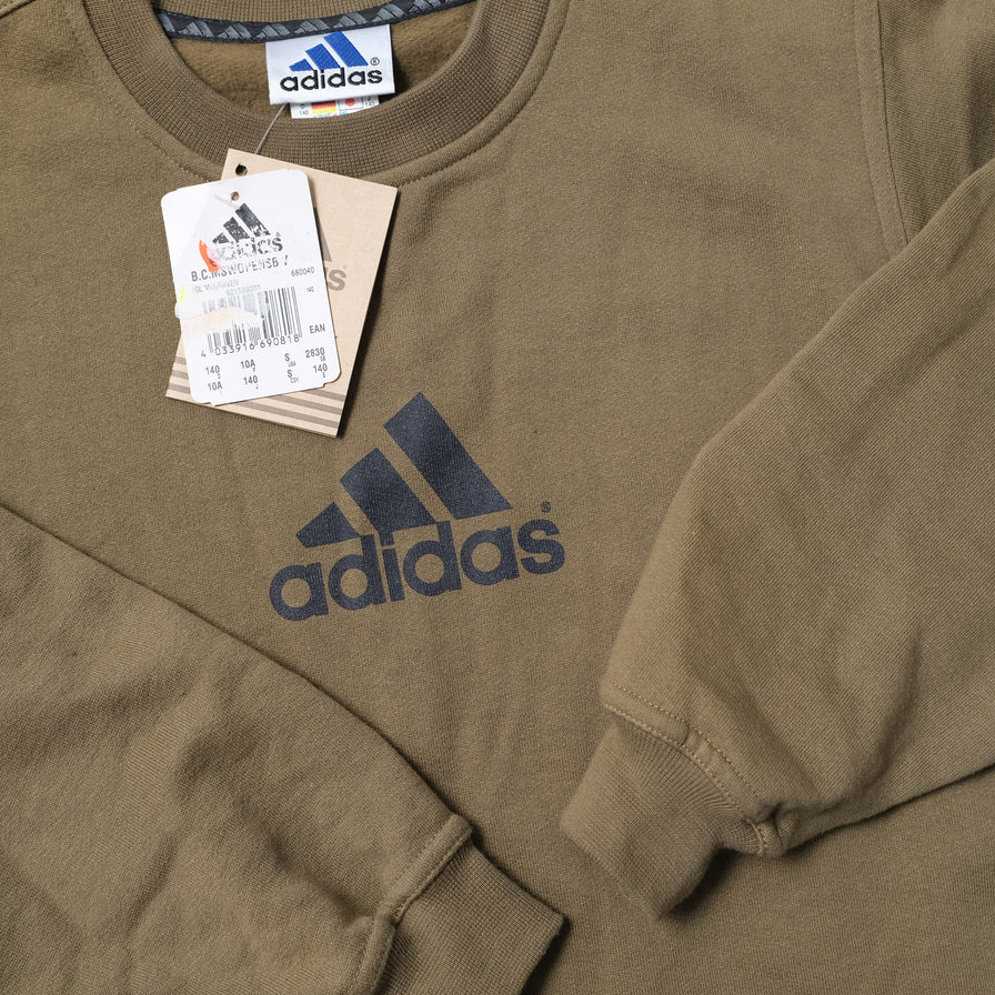 Vintage Deadstock adidas Logo Sweater Kids Small