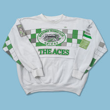 Vintage 80s adidas Take Off Sweater Medium