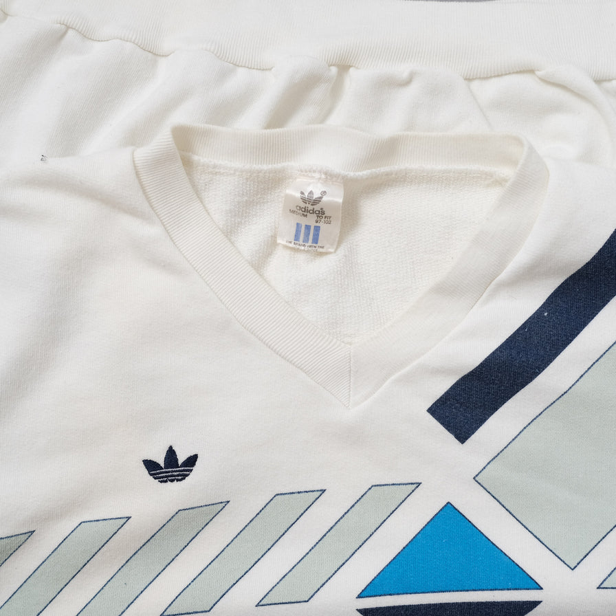 Vintage adidas V-Neck Sweater Medium