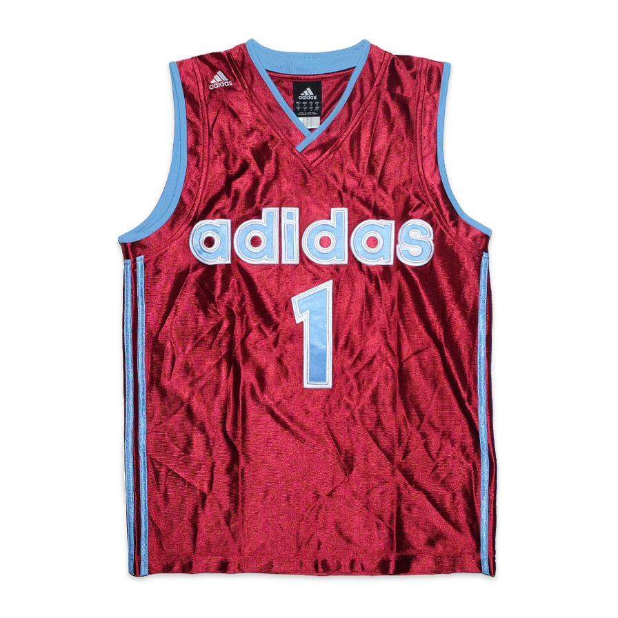adidas Basketball Jersey Small / Medium - Double Double Vintage