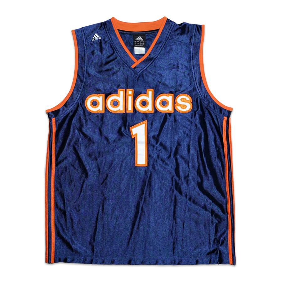Vintage adidas Basketball Jersey Large / XLarge - Double Double Vintage