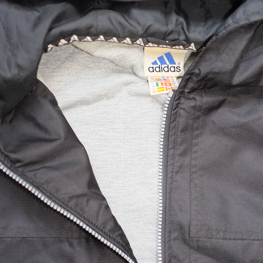 adidas Hooded Coat Large / XLarge - Double Double Vintage