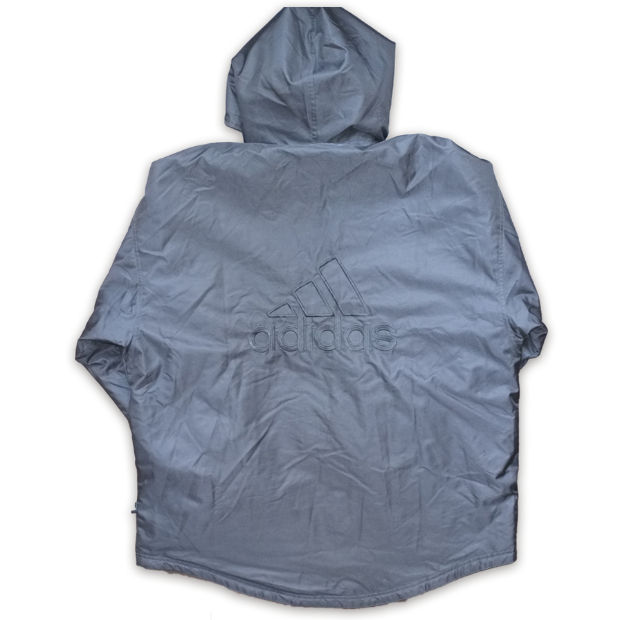 adidas Hooded Coat Large / XLarge - Double Double Vintage