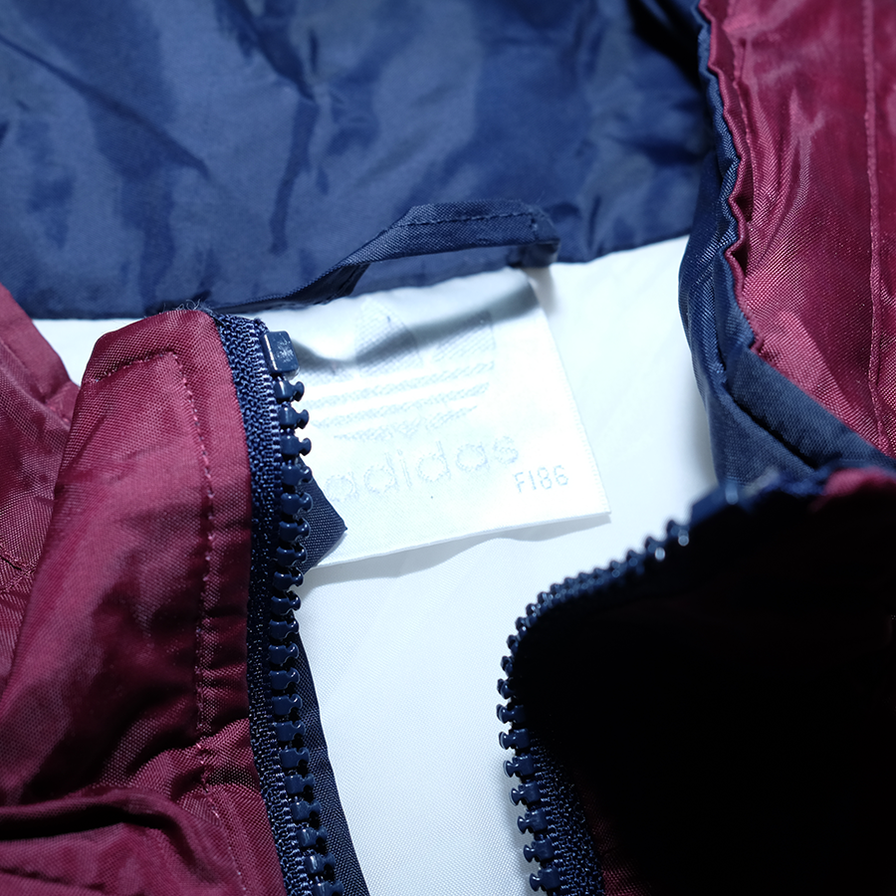 Vintage adidas Puffer Coat XLarge - Double Double Vintage