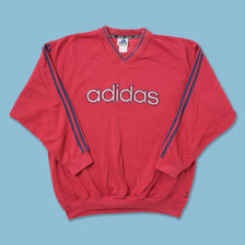 Vintage adidas V-Neck Sweater Large / XLarge