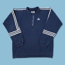 Vintage adidas Q-Zip Sweater Large