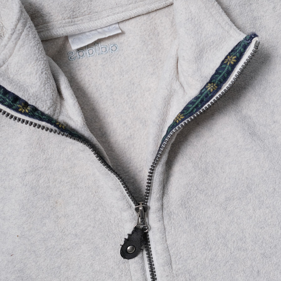 Vintage adidas Q-Zip Fleece Medium