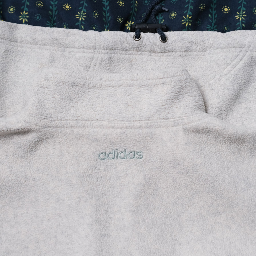 Vintage adidas Q-Zip Fleece Medium