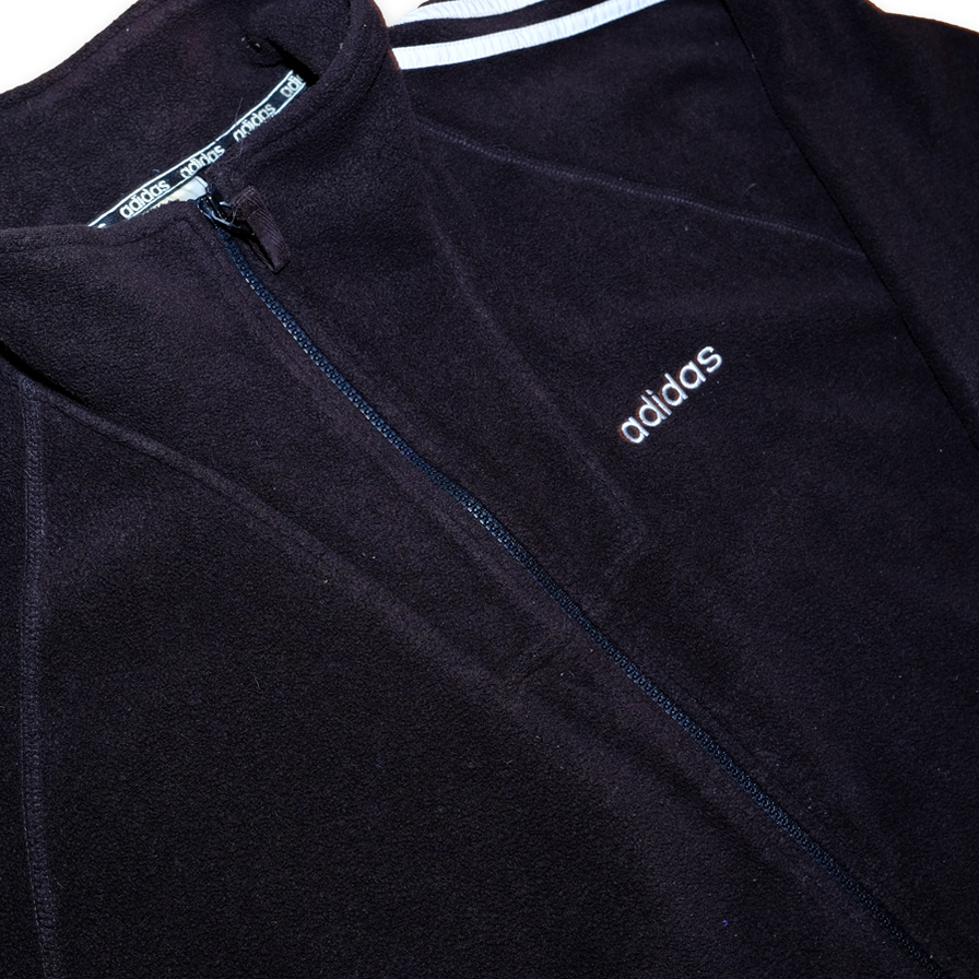 Vintage adidas Three Stripes Fleece XLarge - Double Double Vintage