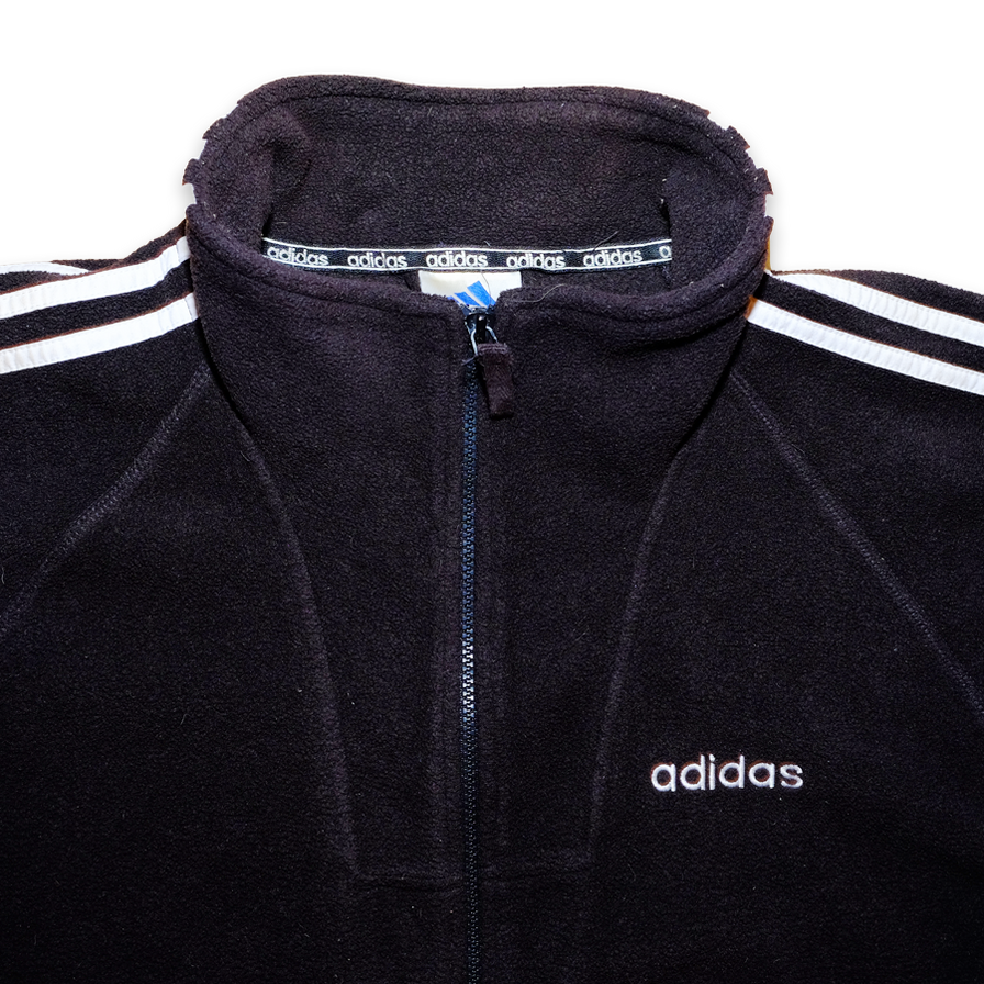 Vintage adidas Three Stripes Fleece XLarge - Double Double Vintage