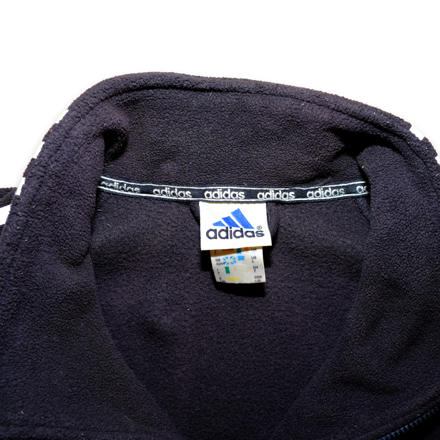 Vintage adidas Three Stripes Fleece XLarge - Double Double Vintage