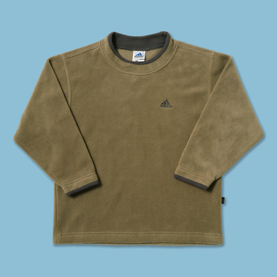 Vintage Deadstock adidas Fleece Sweater Kids Small