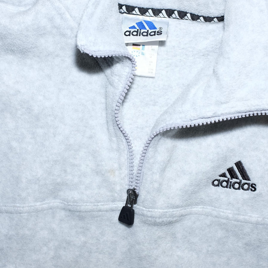 Vintage adidas Q-Zip Fleece Medium / Large - Double Double Vintage