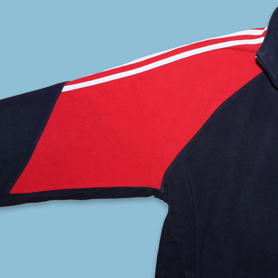 adidas Q-Zip Fleece XLarge - Double Double Vintage