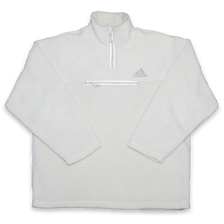 Vintage adidas Q-Zip Polar Fleece Large / XLarge - Double Double Vintage