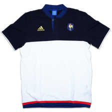 adidas France Soccer T-Shirt Sample Medium / Large - Double Double Vintage