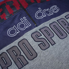 Vintage adidas Pro Sports Half Zip Sweater Medium - Double Double Vintage