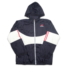 Vintage adidas Hooded Trackjacket Medium - Double Double Vintage