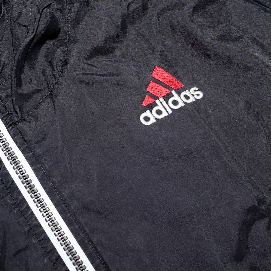 Vintage adidas Hooded Trackjacket Medium - Double Double Vintage